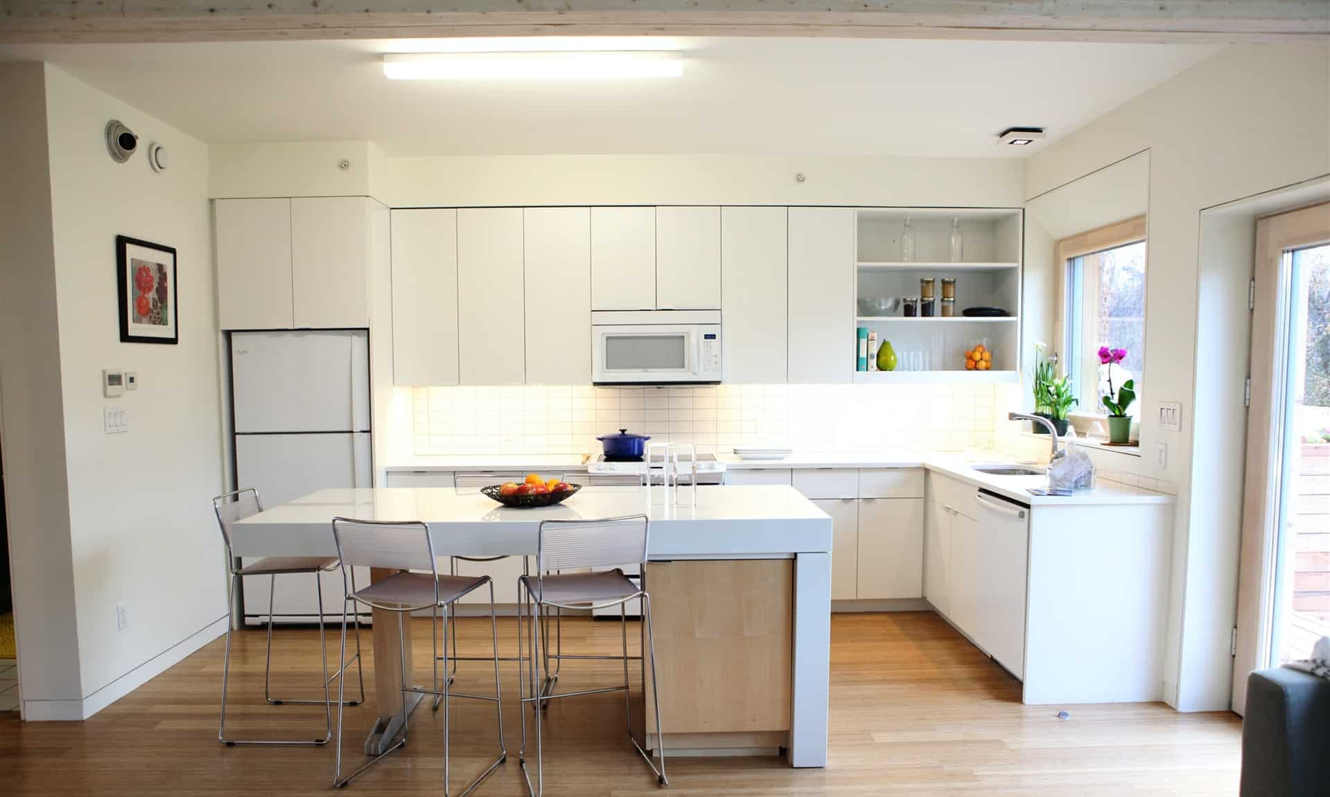 6 types of kitchen layouts, peninsula kitchen layout